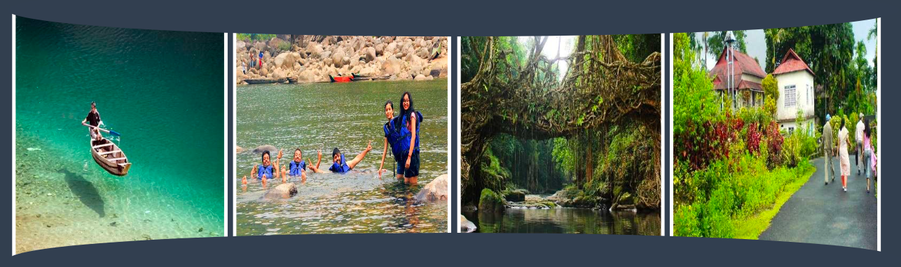 DAY 4: Explore Mawlynnong village and Dawki River and proceed to Cherrapunjee
